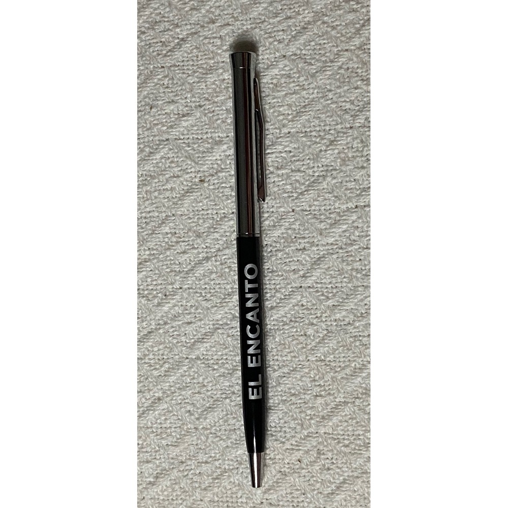 El Encanto A Belmont Hotel Santa Barbara advertising pen Metal twist around